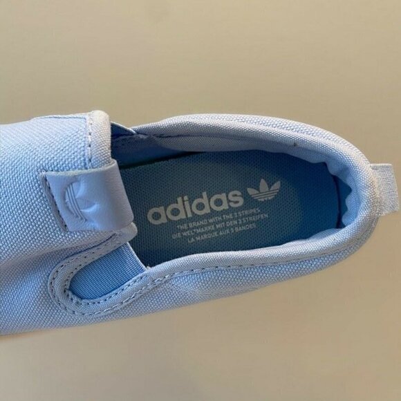 NEW Adidas Nizza Slip On Sneaker Shoes Blue 6 - Picture 8 of 9